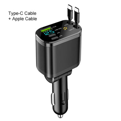 🔥Black Friday Mega Deal – 50% off!🔥Car Fast Charger with Starry Sky Ambient Lighting