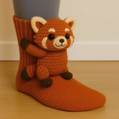 🎅Christmas Sale🎄3D Knit Animal Socks