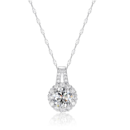 🎁S925 Sunflower Moissanite Necklace