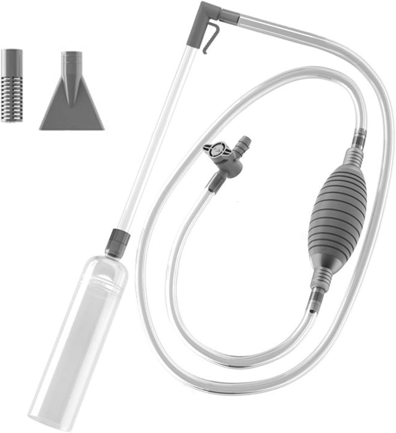 ⚡ No More Hassle! – Aquarium Vacuum Cleaner with Siphon for Super-Fast Cleaning