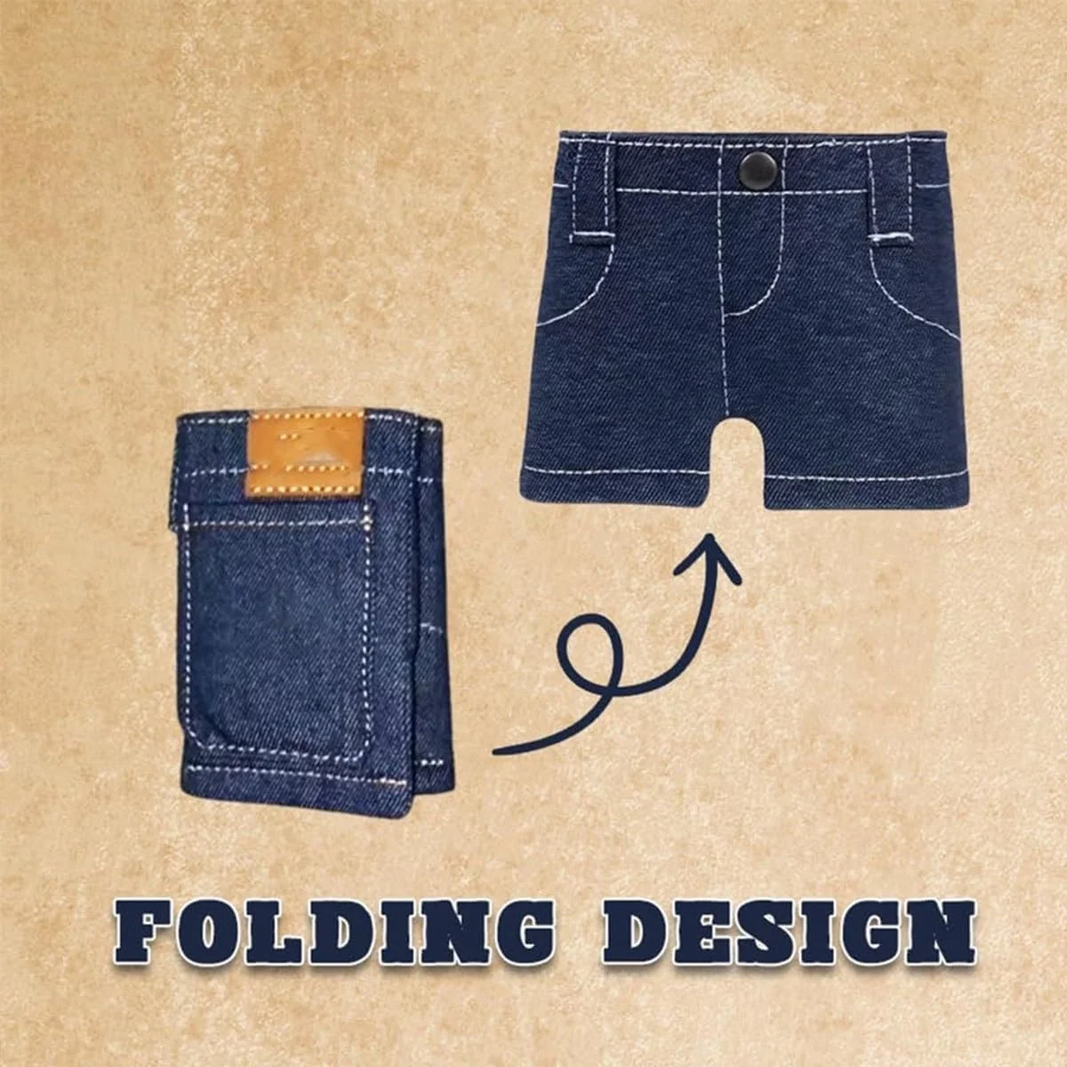 🔥 Pocket Pants Mini Jeans Wallet 🔥