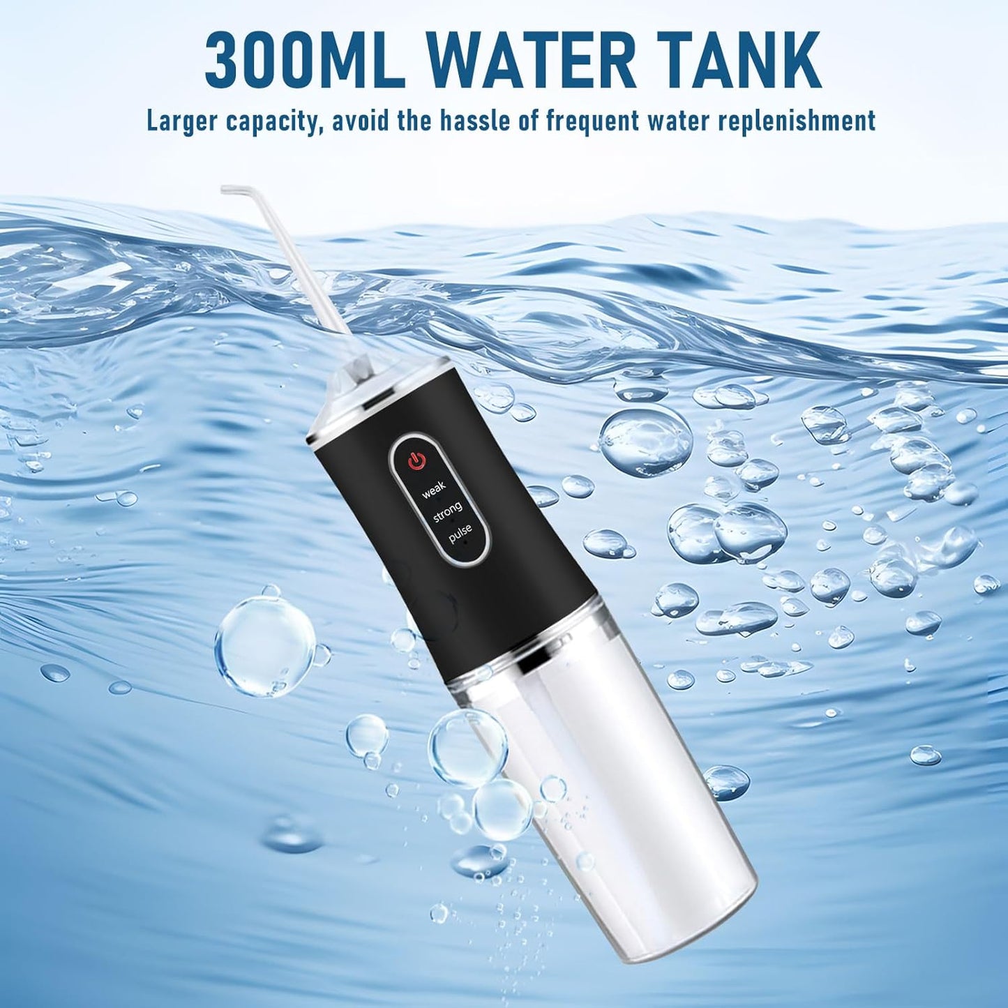 Electric Water Flosser Cordless for Teeth