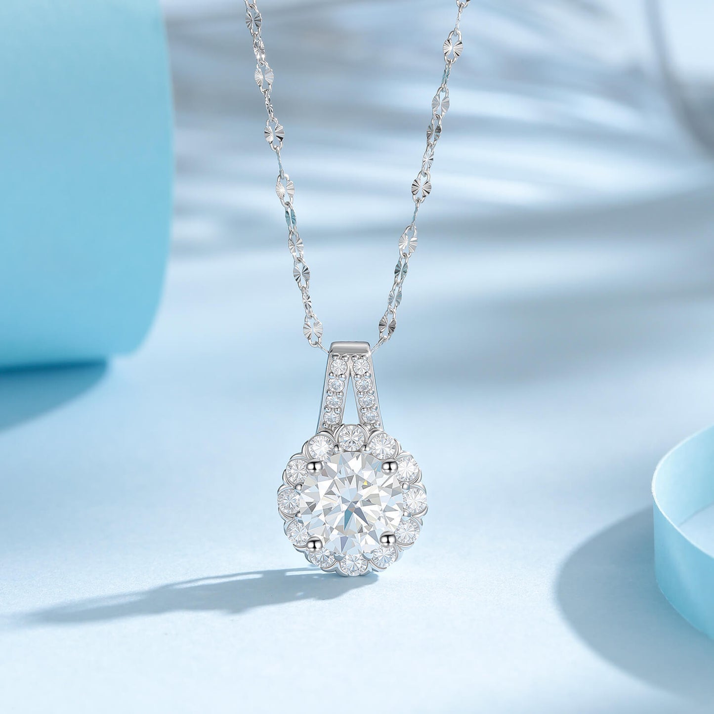 🎁S925 Sunflower Moissanite Necklace