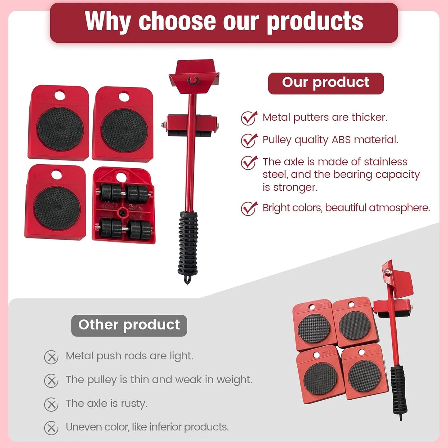 Furniture Lift Mover Tool Set