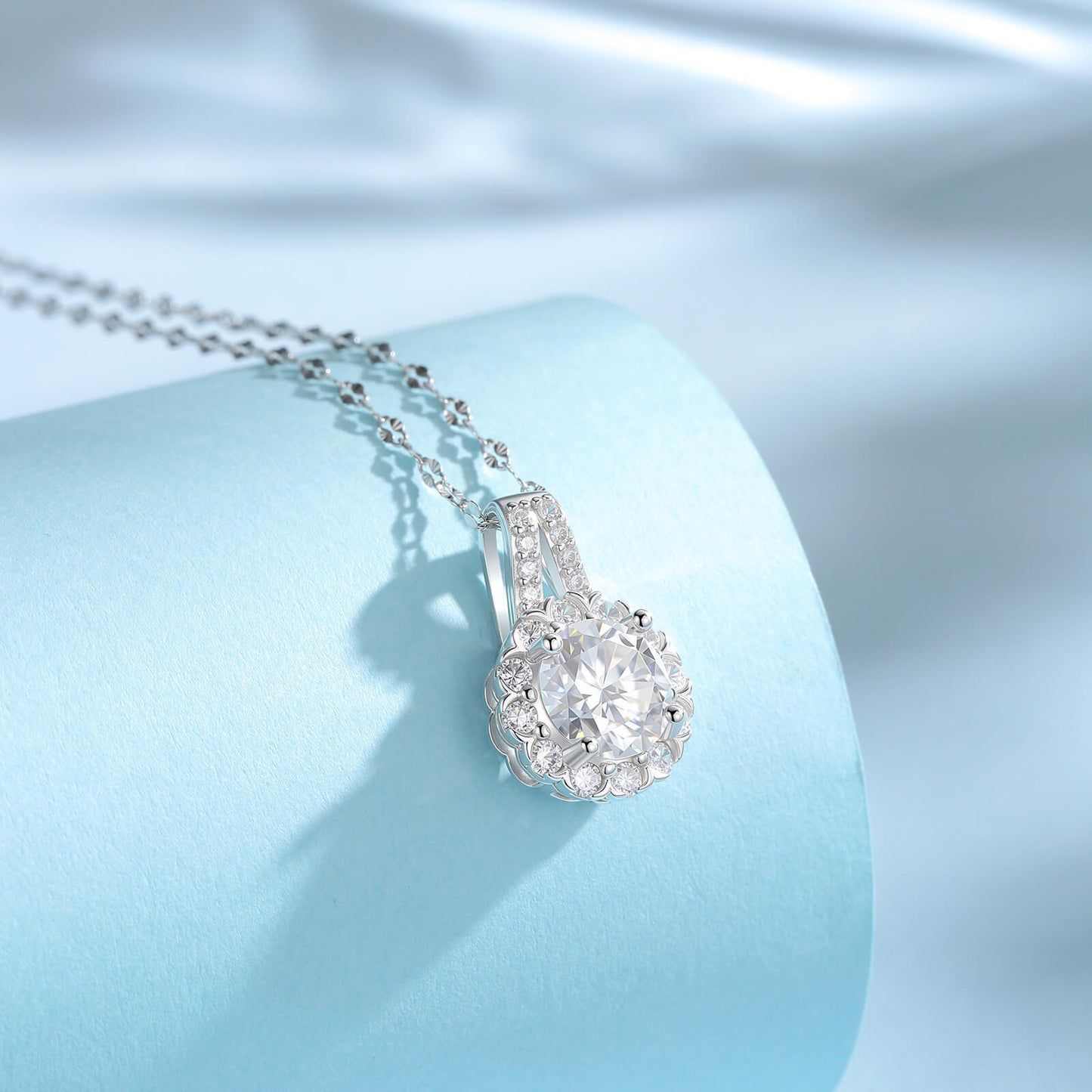 🎁S925 Sunflower Moissanite Necklace
