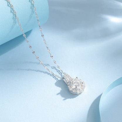 🎁S925 Sunflower Moissanite Necklace