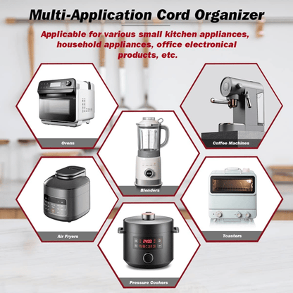 ✨ New Upgrade Cord Organizer For Kitchen Appliances