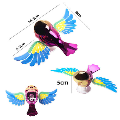 🔥2025 Hot Sale🔥Car Side Rearview Mirror Bird Decor Cute Ornament Flying Bird Car Decoration