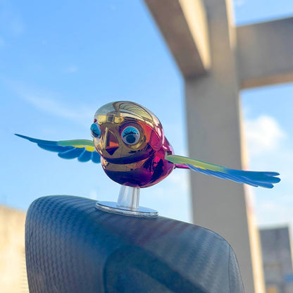 🔥2025 Hot Sale🔥Car Side Rearview Mirror Bird Decor Cute Ornament Flying Bird Car Decoration