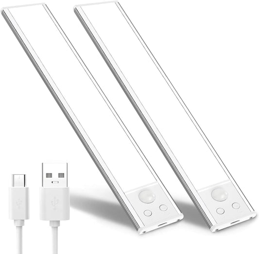 🔥LAST DAY SALE 49% OFF - 💡 2 Pack Punch-free Smart Sensor Magnetic Rechargeable LED Lights