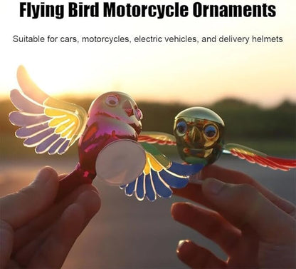 🔥2025 Hot Sale🔥Car Side Rearview Mirror Bird Decor Cute Ornament Flying Bird Car Decoration