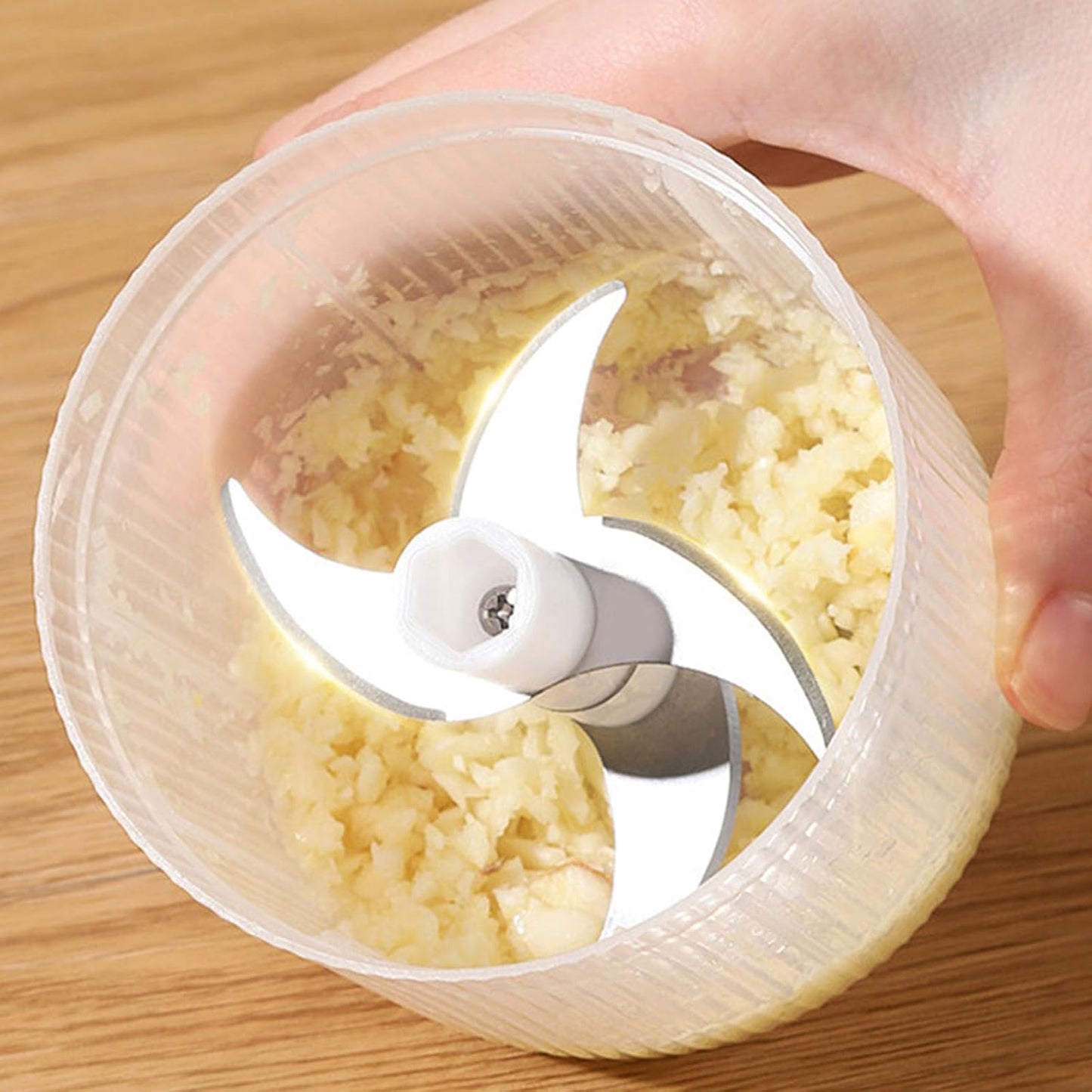 2 Pacs Electric Garlic Chopper,Mini Portable Veggie Chopper