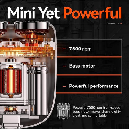 ✨2025 New Upgrade Pocket Shaver USB Mini Shavers