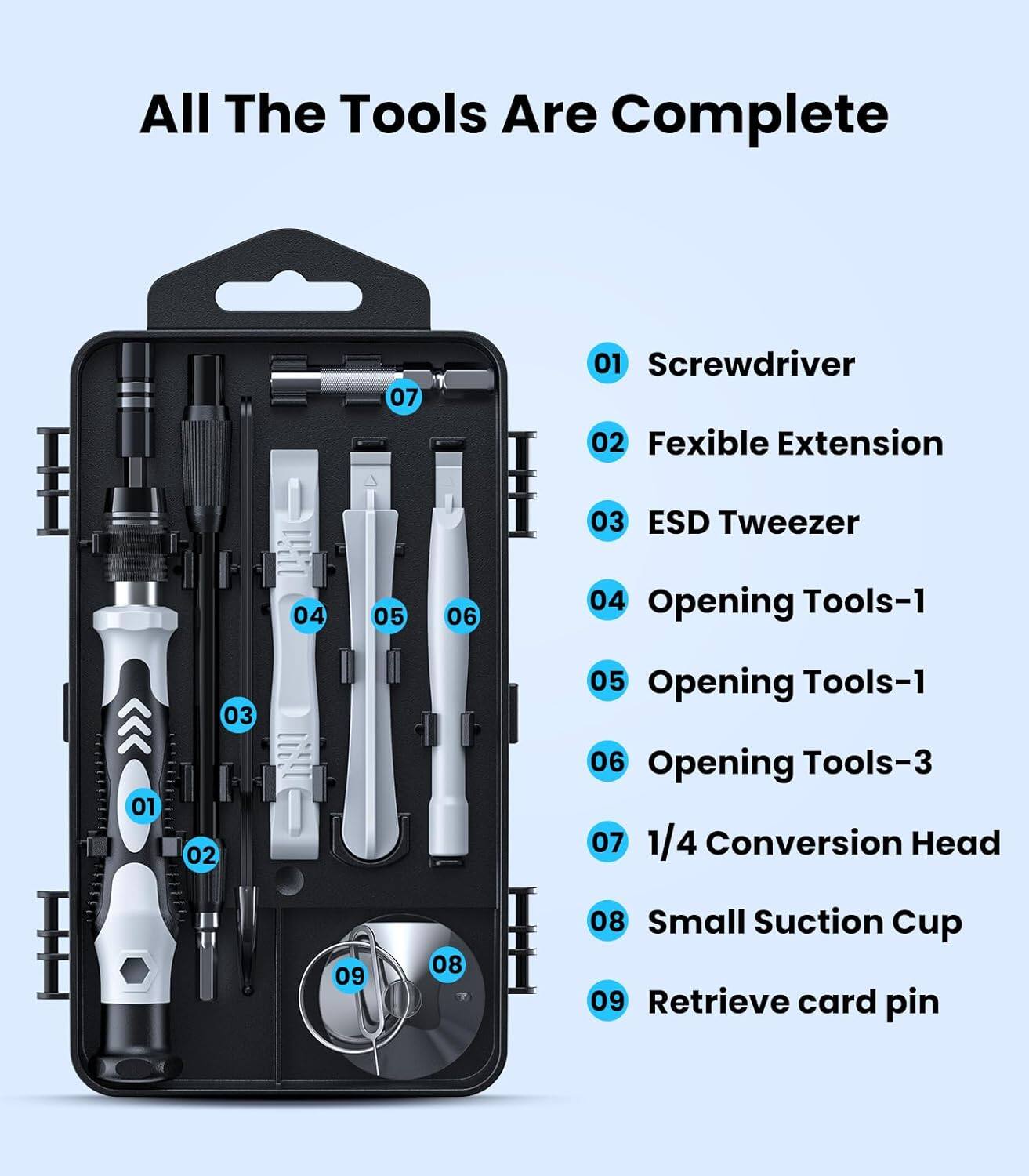 115-in-1 Precision Screwdriver Set