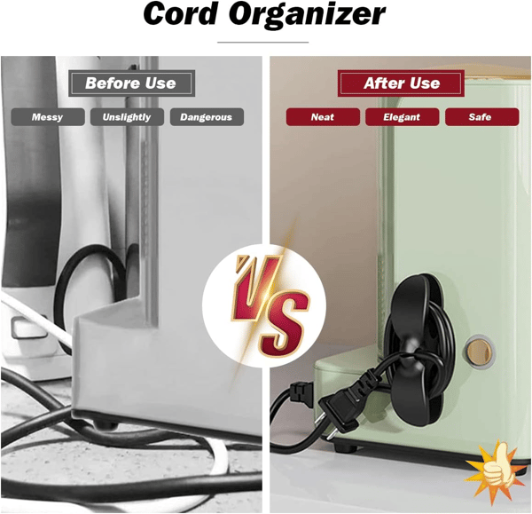 ✨ New Upgrade Cord Organizer For Kitchen Appliances