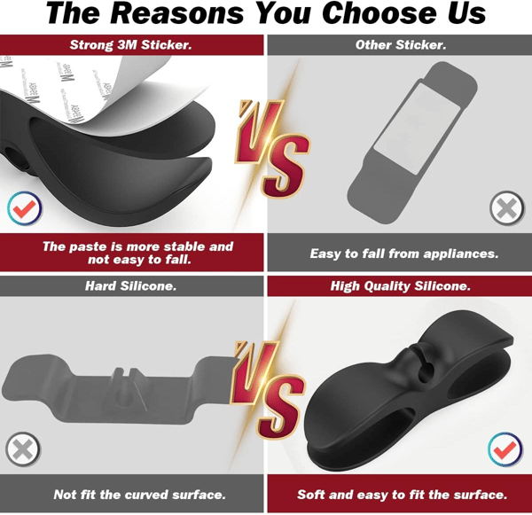 ✨ New Upgrade Cord Organizer For Kitchen Appliances