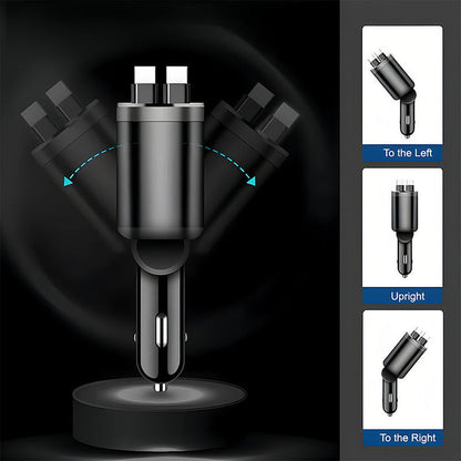 🔥Black Friday Mega Deal – 50% off!🔥Car Fast Charger with Starry Sky Ambient Lighting