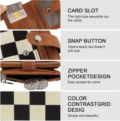 💥checkered wallet💥