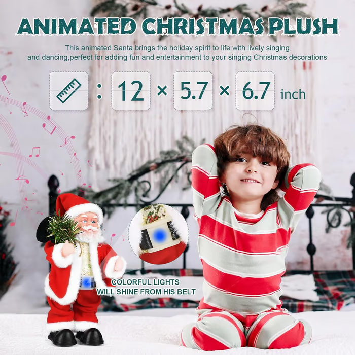 🔥Christmas Doorbuster 49% - 🎁The Twerking Santa Gang : Electric Santa Claus - Wiggling Hips- Playing Guitar