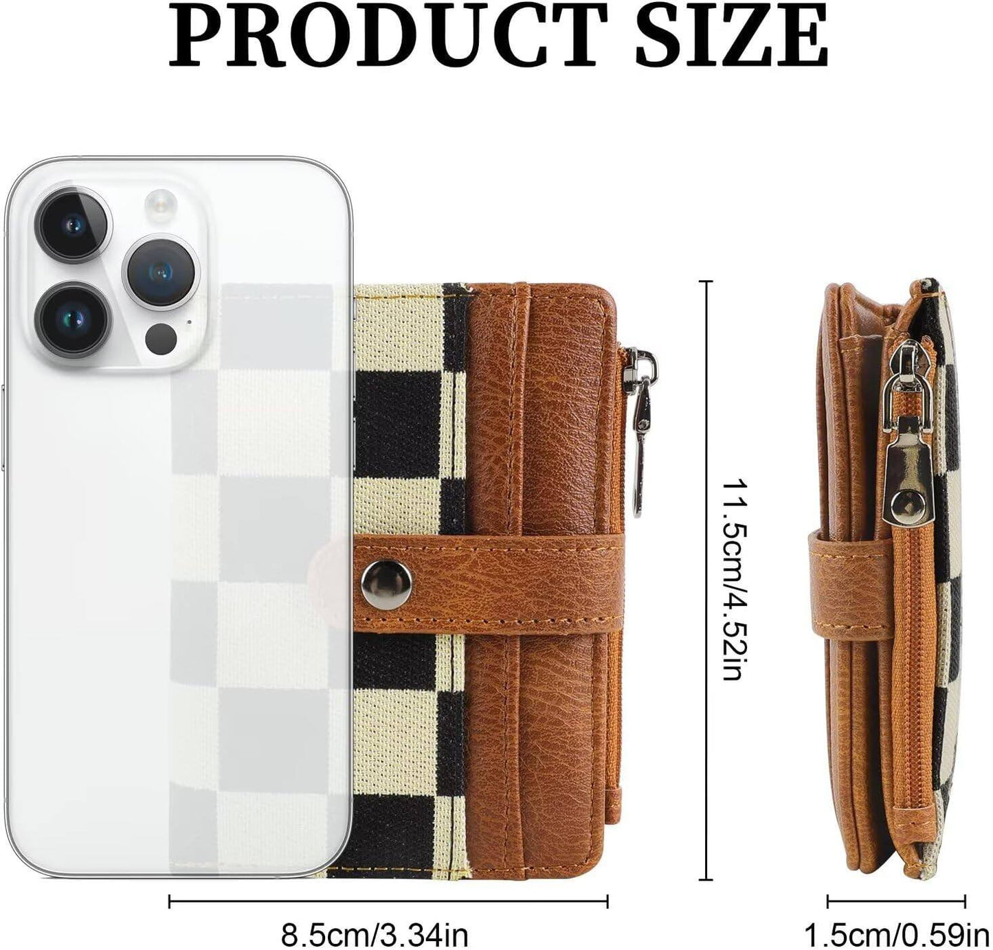 💥checkered wallet💥