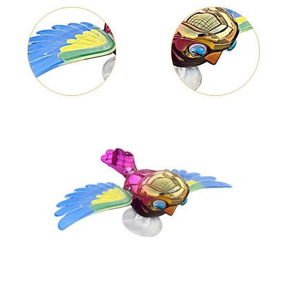 🔥2025 Hot Sale🔥Car Side Rearview Mirror Bird Decor Cute Ornament Flying Bird Car Decoration